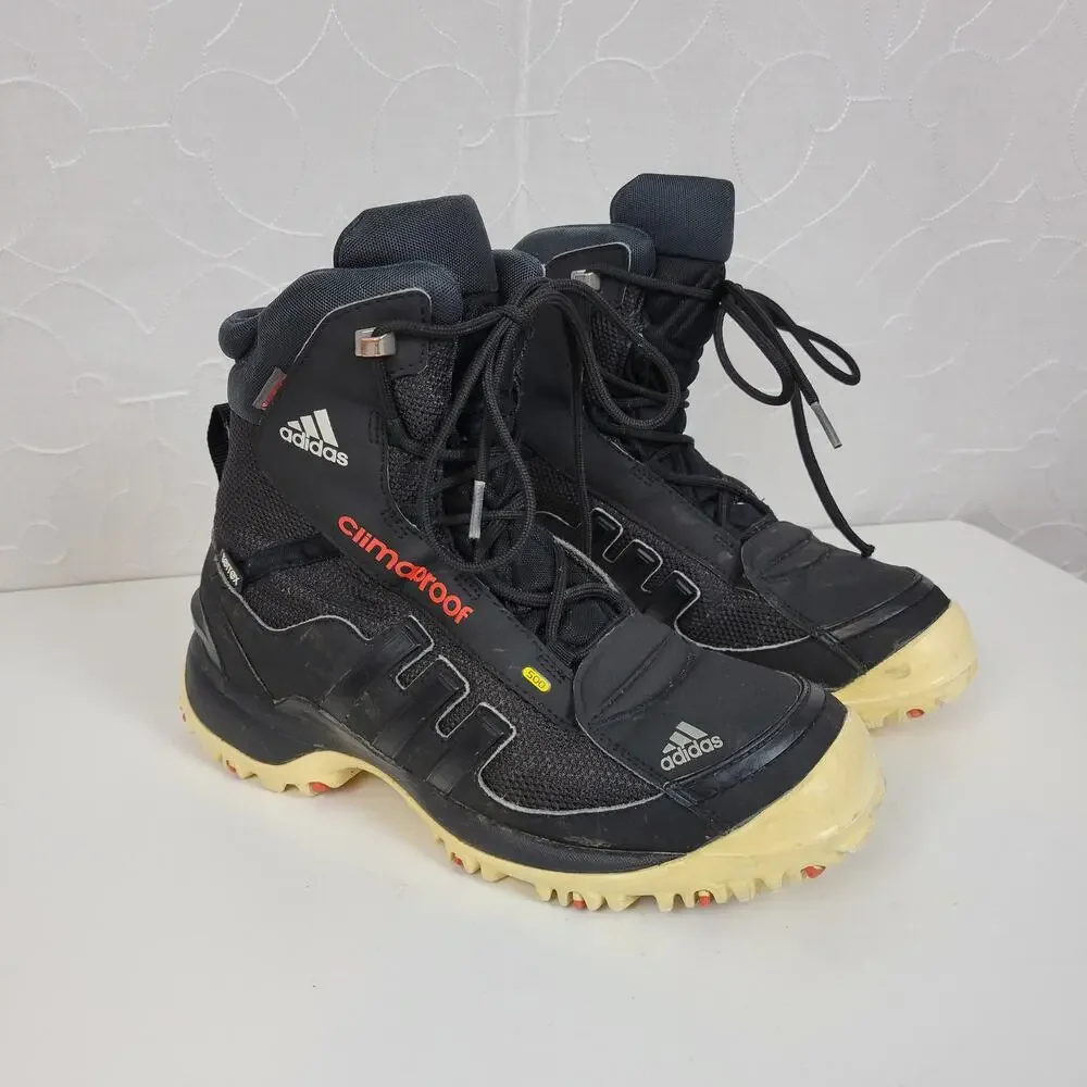 ADIDAS Terrex Conrax Kids Boots Size 6.5 Black Climaproof Winter Boots B22851
